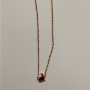Ariel Gordon Jewelry Menagerie Bunny Necklace